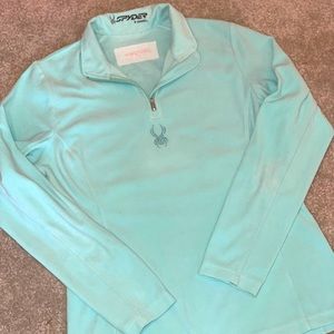 Spyder fleece quarter zip